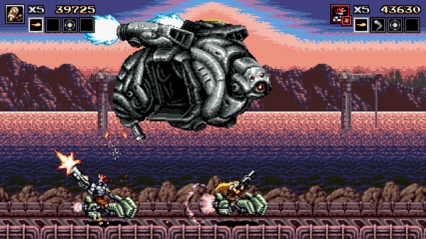 Видео: Blazing Chrome вышла на ПК, PS4, XB1 и Switch — претендент на наследие Contra