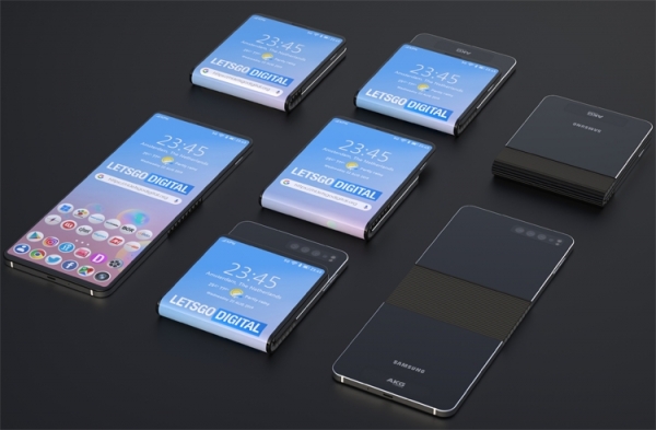 Samsung раздумывает над смартфоном, изгибающимся в противоположные стороны