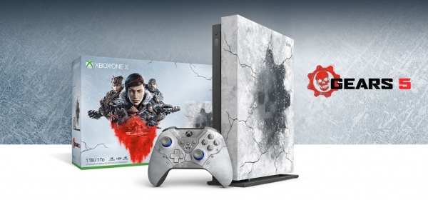 Microsoft показала три новых комплекта Xbox One с игрой Gears 5