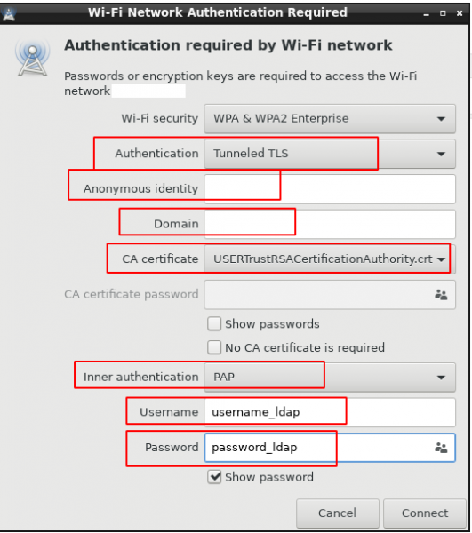 WiFi Enterprise. FreeRadius + FreeIPA + Ubiquiti