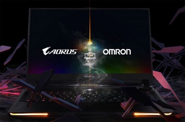 Новый ноутбук Aorus 17 оснащён клавиатурой с переключателями Omron