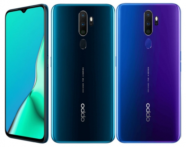 Представлен Oppo A9 (2020) с 6,5" экраном, 8 Гбайт ОЗУ, 48-Мп камерой и батареей на 5000 мА·ч