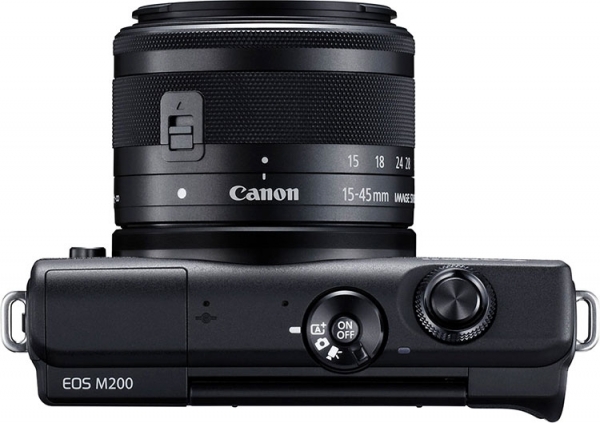 Системная камера Canon EOS M200 начального уровня предлагает видео 4K