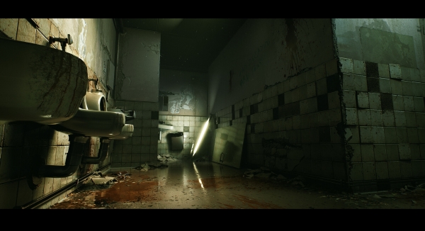 Видео: Quixel воссоздала сцену с туалетом из Silent Hill 2 под Unreal Engine 4 с трассировкой лучей