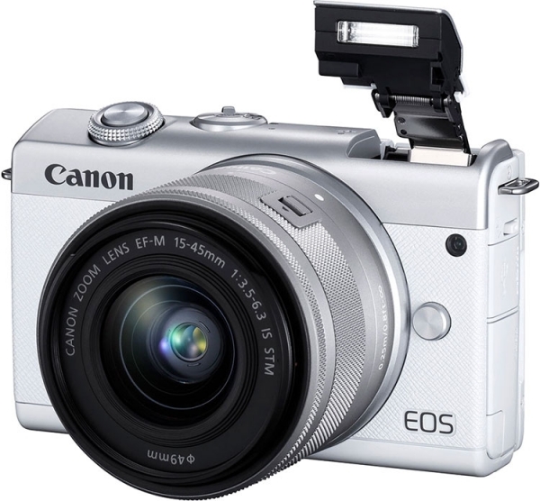 Системная камера Canon EOS M200 начального уровня предлагает видео 4K