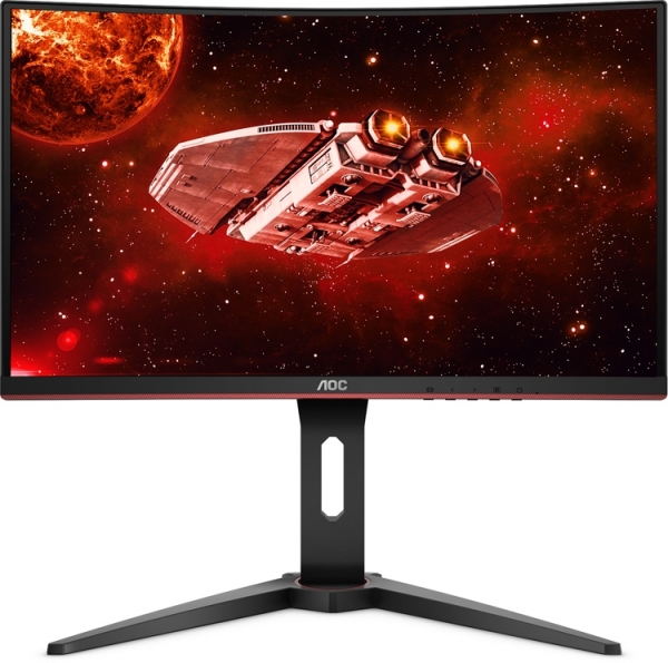 Изогнутый игровой монитор AOC CQ27G1 с поддержкой FreeSync стоит $279