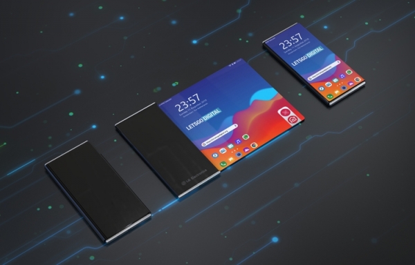 LG проектирует смартфон с дисплеем-обёрткой