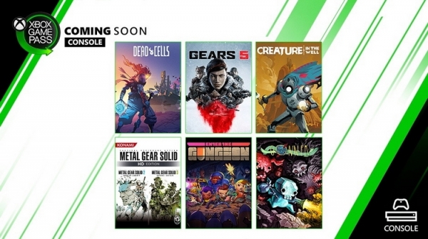 Новое в Xbox Game Pass для Xbox One: Gears 5, Dead Cells, Metal Gear Solid HD 2 & 3 и другие