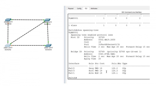 Тренинг Cisco 200-125 CCNA v3.0. День 37. STP: выбор Root Bridge, функции PortFast и BPDU guard. Часть 2