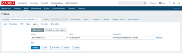 Выпуск системы мониторинга Zabbix 4.4