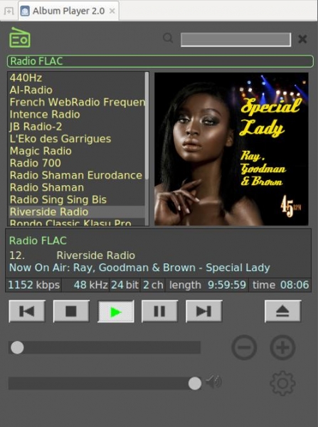 Вышла версия Album Player для Linux