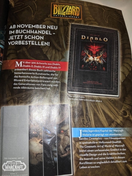В ещё не вышедшем артбуке по Diablo появятся иллюстрации из четвертой части серии