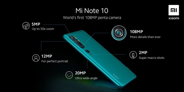 Xiaomi подтвердила характеристики камер в Mi Note 10 — точный аналог Mi CC9 Pro