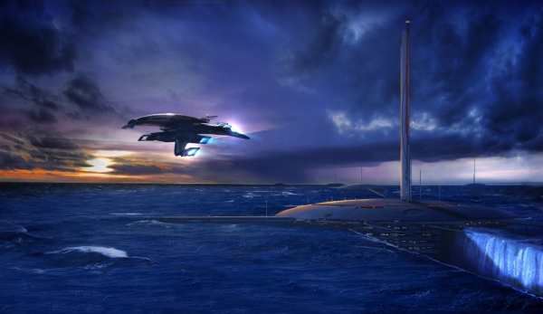 BioWare показала неиспользованные концептуальные рисунки Mass Effect