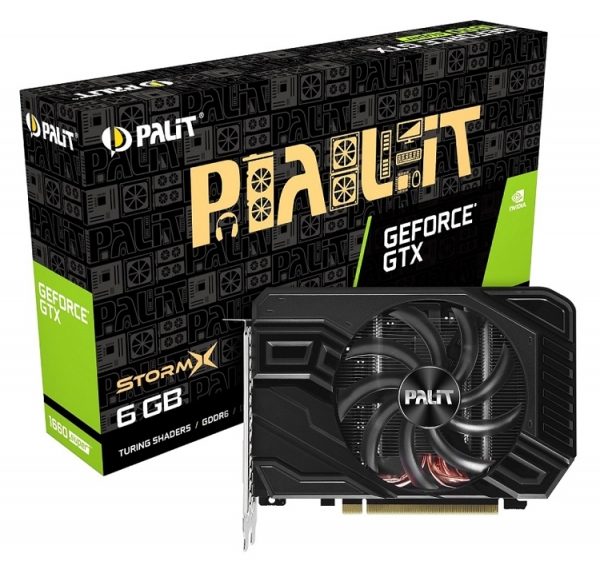 Россыпь графических ускорителей Palit GeForce GTX 1660/1650 Super