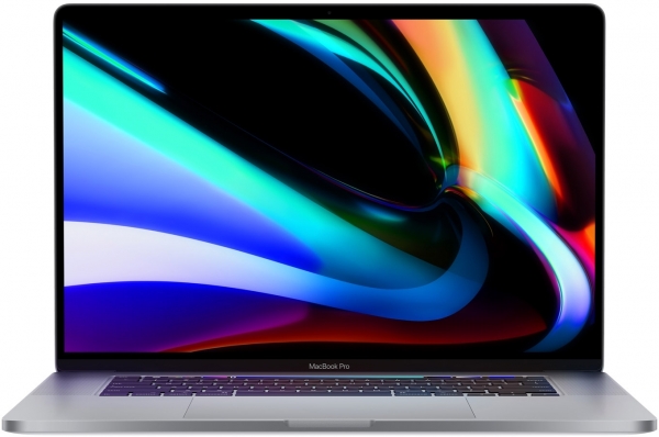 MacBook Pro 16" одновременно может выводить изображение на 2 дисплея 6K, четыре 4K или один 5K и три 4K