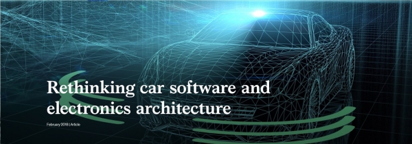 McKinsey: переосмысляем софт и архитектуру электроники в automotive