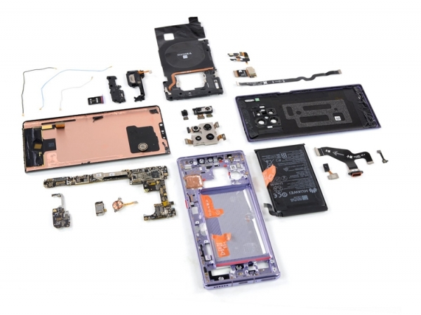 Huawei Mate 30 Pro под «скальпелем» iFixit: смартфон можно отремонтировать