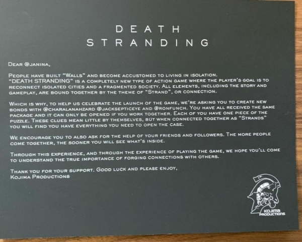 Четыре чемодана и одна игра: Sony озадачила блогеров перед релизом Death Stranding
