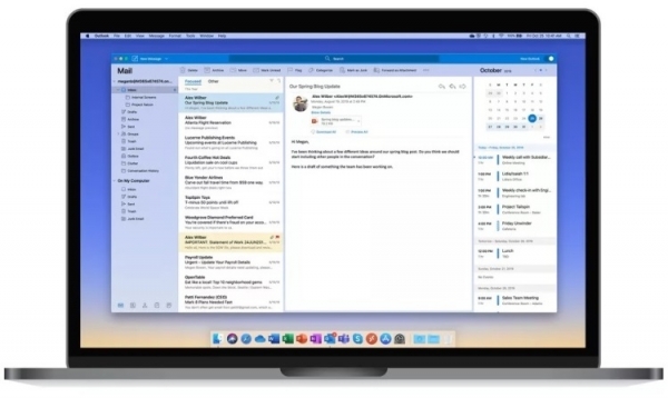 Outlook для Mac получает новый дизайн и значительное улучшение производительности