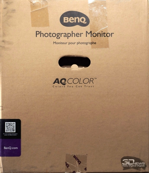 Новая статья: Обзор монитора BenQ PhotoVue SW270С: ищу профессионального фотографа