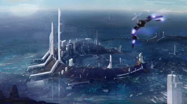 BioWare показала неиспользованные концептуальные рисунки Mass Effect