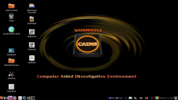  Релиз CAINE 11.0, дистрибутива для выявления скрытых данных 