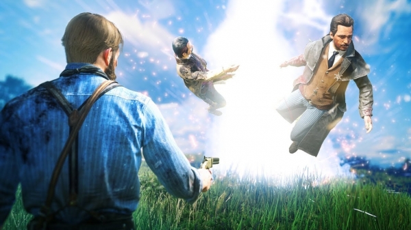 Видео: мододелы научили главного героя Red Dead Redemption 2 стрелять молниями