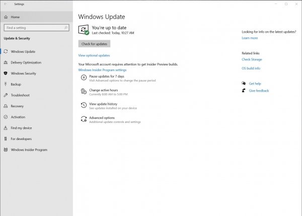 В Windows 10 20H1 появится более простой способ обновления и установки драйверов