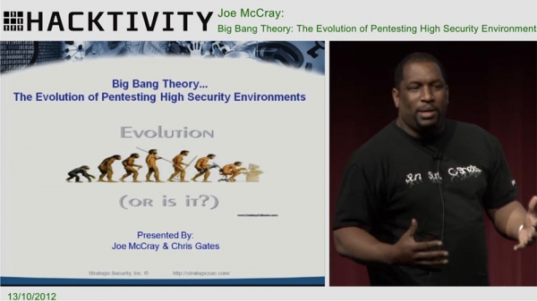 Конференция HACKTIVITY 2012. Теория большого взрыва: эволюция пентестинга в условиях повышенной безопасности. Часть 1