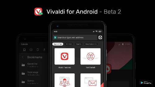 Вышла вторая бета-версия браузера Vivaldi для Android