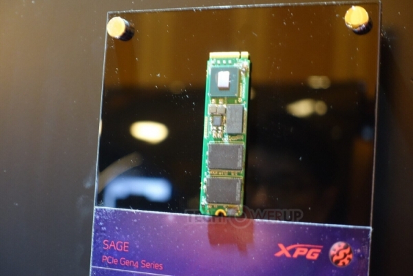 SSD-накопитель Adata XPG Sage с PCIe 4.0 поддерживает скорость чтения более 7000 Мбайт/с