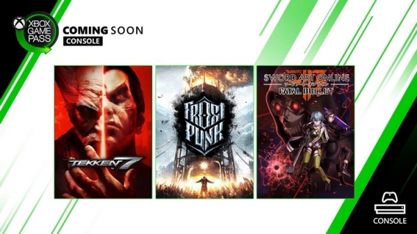 Xbox Game Pass: в каталог войдут Frostpunk, SAO: Fatal Bullet, Tekken 7 и FTL: Faster Than Light