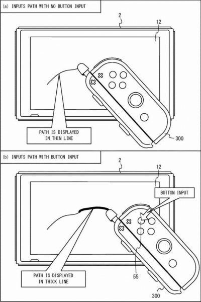 Nintendo запатентовала стилус-насадку для джойстиков Joy-Con