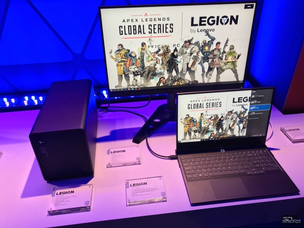 Новая игровая экосистема Lenovo: ультратонкий лэптоп, док-станция с видеокартой и монитор IPS 240 Гц