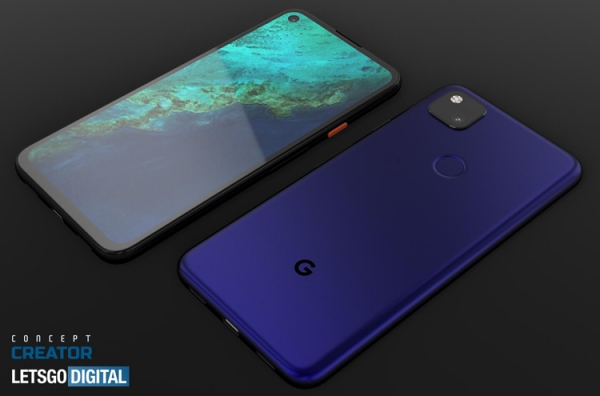 Смартфон Google Pixel 4A с «дырявым» экраном красуется на качественных рендерах