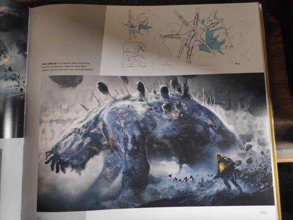 Невиданные Твари на изображениях из артбука Death Stranding