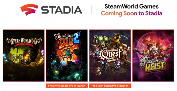 В Google Stadia выйдут четыре игры серии SteamWorld — две достанутся подписчикам Stadia Pro бесплатно