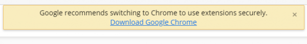 Google решила предупредить пользователей Microsoft Edge об опасности расширений из Chrome Web Store
