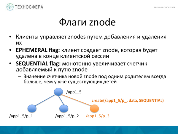 «Hadoop. ZooKeeper» из серии Технострима Mail.Ru Group «Методы распределенной обработки больших объемов данных в Hadoop»