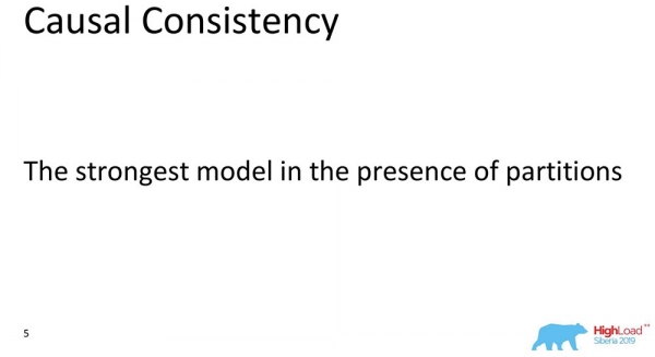 HighLoad++, Михаил Тюленев (MongoDB): Causal consistency: от теории к практике