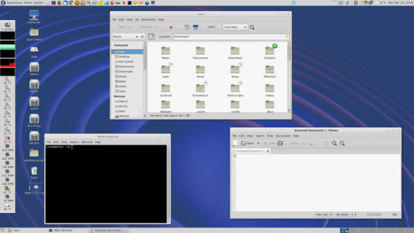  Релиз десктоп-окружения MATE 1.24, форка GNOME 2 