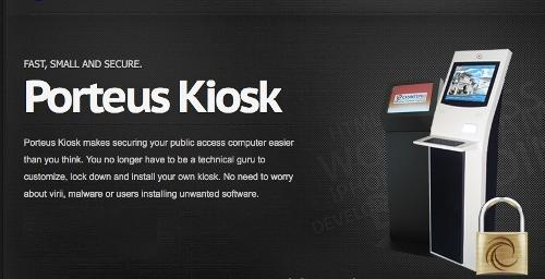 Porteus Kiosk 5.0.0 - дистрибутив для реализации демонстрационных стендов и терминалов самообслуживания