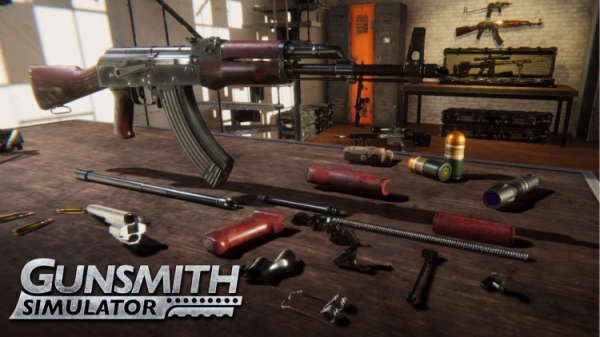 Видео: разборка оружия и создание новых деталей в трейлере Gunsmith Simulator