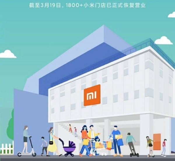 Xiaomi вновь открыла свои 1800 магазинов по всему Китаю и соблюдает строгие меры дезинфекции