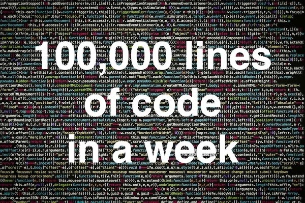 Как прочесть и исправить 100,000 строк кода за неделю