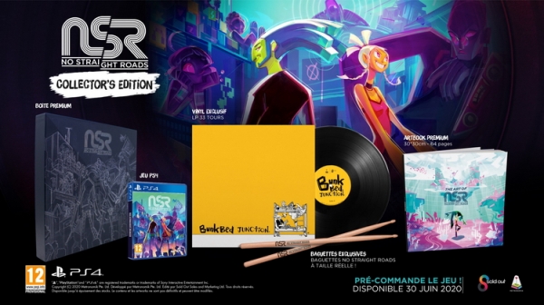«Необычное» музыкальное приключение No Straight Roads выйдет на PS4 и ПК 30 июня