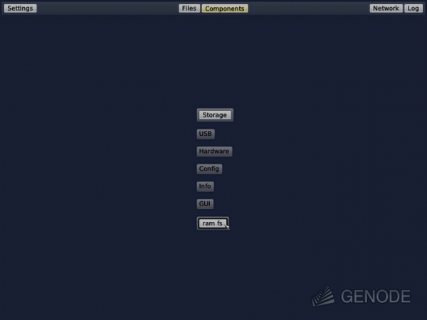 Проект Genode опубликовал выпуск ОС общего назначения Sculpt 20.02
