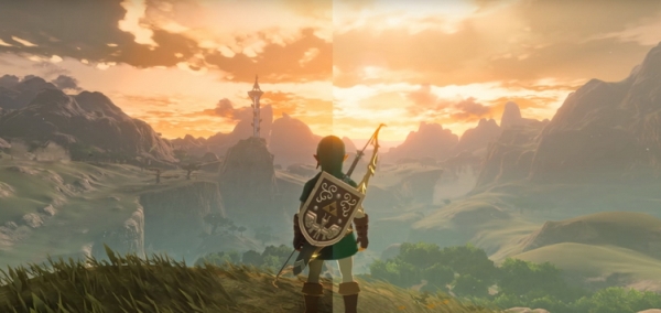 Видео: сравнение The Legend of Zelda: Breath of the Wild в 4K с трассировкой лучей и без неё