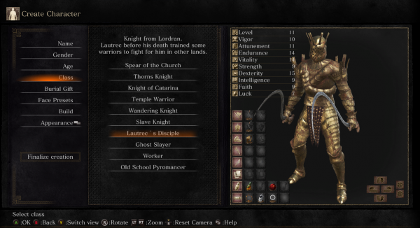 Для Dark Souls 3 вышла модификация, добавляющая 10 новых классов персонажа